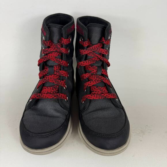 Sorel Explorer Winter Boots Womens 7 Black Lace-Up Ankle Waterproof Casual - Picture 4 of 10